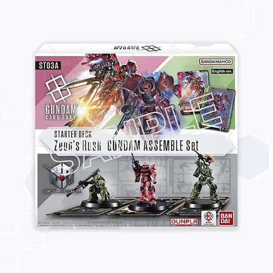 Gundam CG - ST-03A [ST03A] Gundam Assemble / Zeon's Rush Starter Set Deck