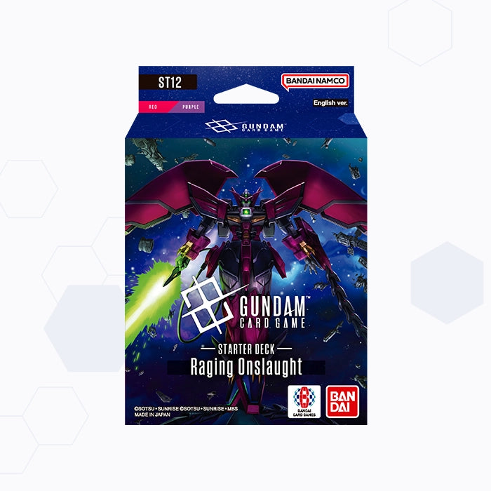 Gundam CG - Starter Deck: Raging Onslaught [ST12] *PREORDER*