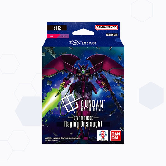 Gundam CG - Starter Deck: Raging Onslaught [ST12] *PREORDER*