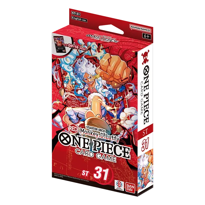 One Piece TCG - ST31 [ST-31] Red Monkey D. Luffy Starter Deck *PREORDER*
