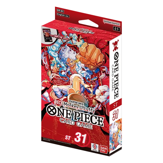 One Piece TCG - ST31 [ST-31] Red Monkey D. Luffy Starter Deck *PREORDER*
