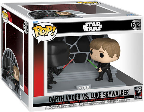 Funko Pop! STAR WARS DARTH VADER VS. LUKE SKYWALKER #612