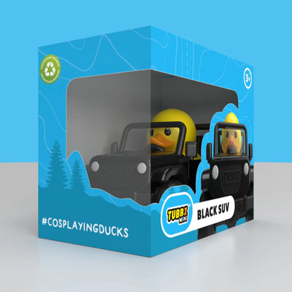 TUBBZ -  Black / Blue / White Mini SUV Figure