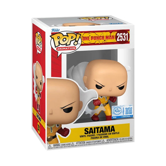 Funko Pop! Anime: One Punch Man - Saitama (Punching) #2531 [Funko Special Edition] *PREORDER*