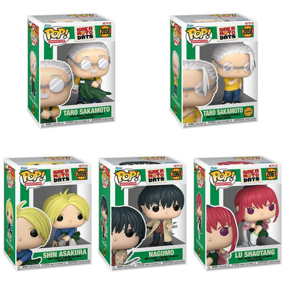 Funko Pop! Anime: Sakamoto Days - Taro Sakamoto / Shin Asakura / Nagumo / Lu Shaotang