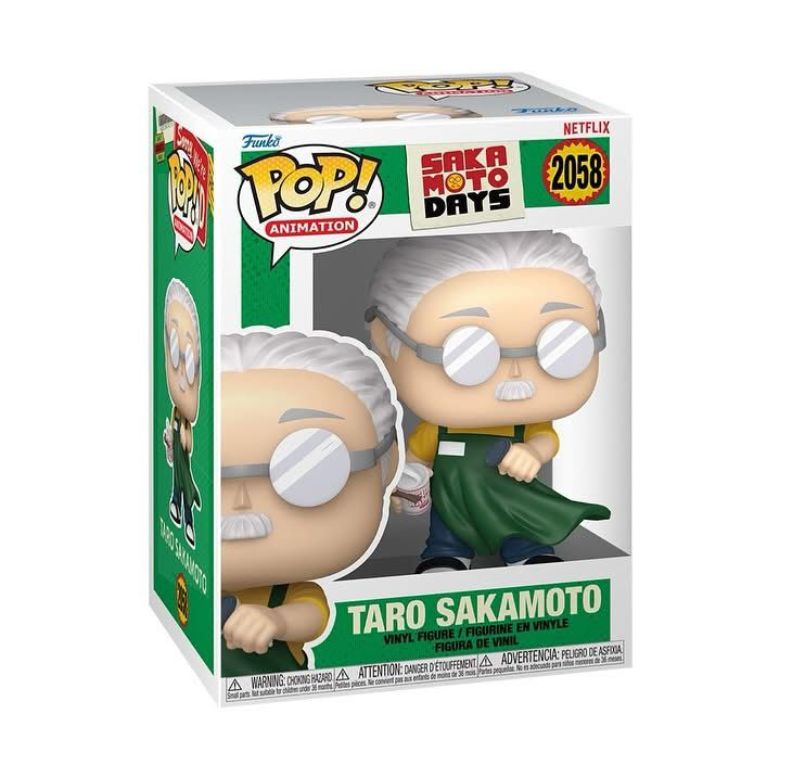Funko Pop! Anime: Sakamoto Days - Taro Sakamoto / Shin Asakura / Nagumo / Lu Shaotang