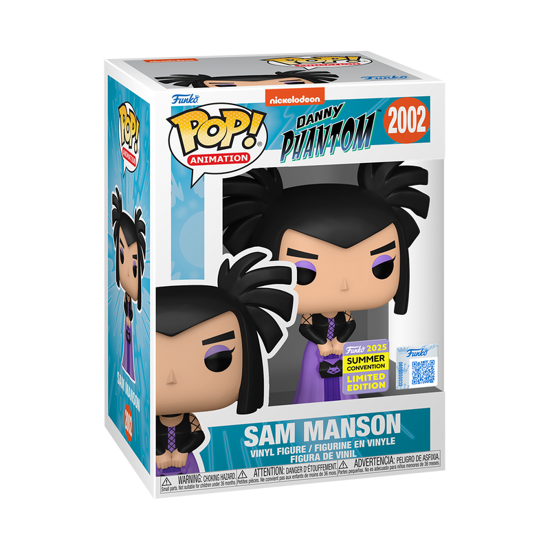 Funko Pop! Animation: Danny Phantom - Sam Manson #2002 [2025 SDCC