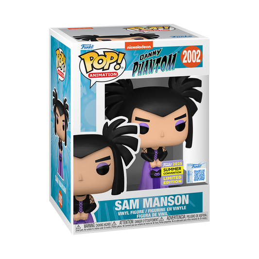 Funko Pop! Animation: Danny Phantom - Sam Manson #2002 [2025 SDCC Summer Convention Exclusive] *PREORDER*