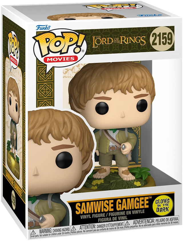 Funko Pop! Movies: Lord Of The Rings (LOTR) - Samwise Gamgee #2159 [Glow-In-The-Dark (GITD)] *PREORDER*
