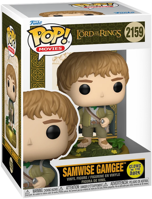 Funko Pop! Movies: Lord Of The Rings (LOTR) - Samwise Gamgee #2159 [Glow-In-The-Dark (GITD)] *PREORDER*