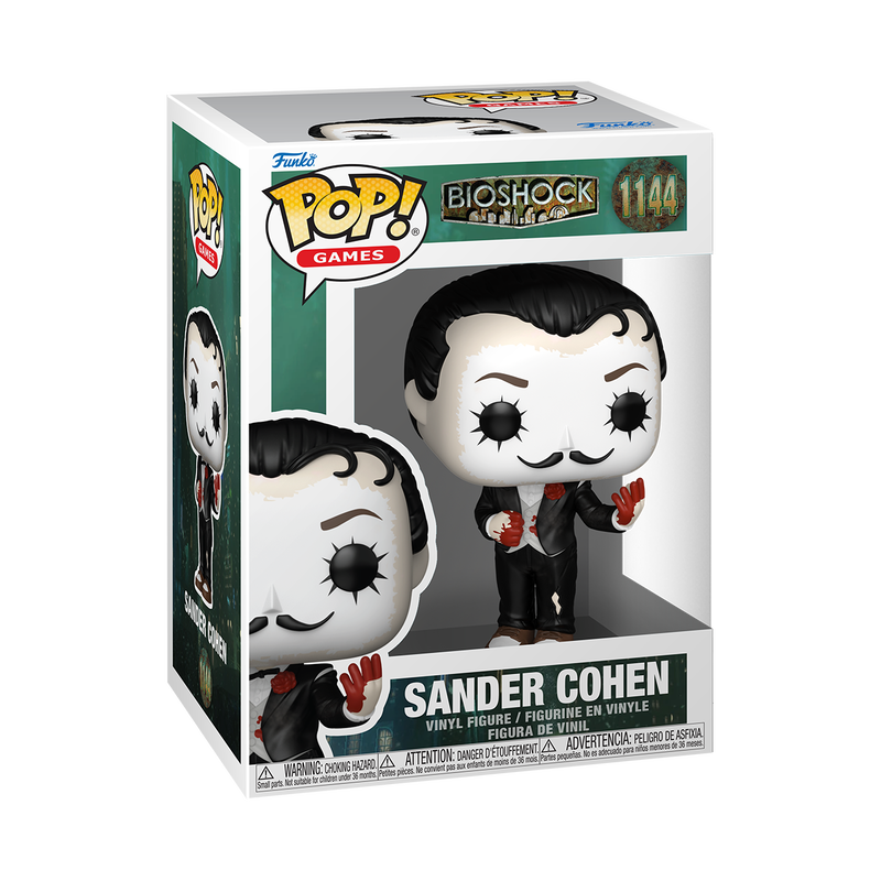 Funko Pop! Games: Bioshock - Little Sister with Syringe / Sander Cohen / Super 6" Bouncer Big Daddy