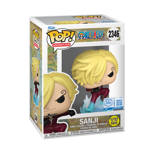 Funko Pop! Anime: One Piece - Sanji #2346 [Funko Special Edition - Glow-In-The-Dark (GITD)] *PREORDER*