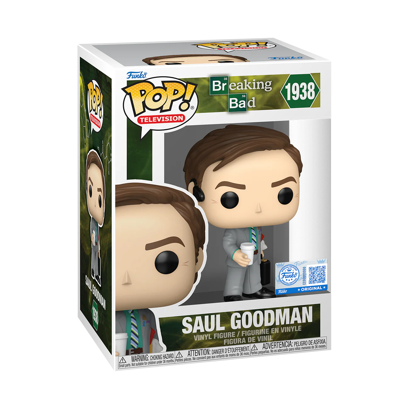 Funko Pop! Television: Breaking Bad - Saul Goodman #1938 [Funko Special Edition] *PREORDER*