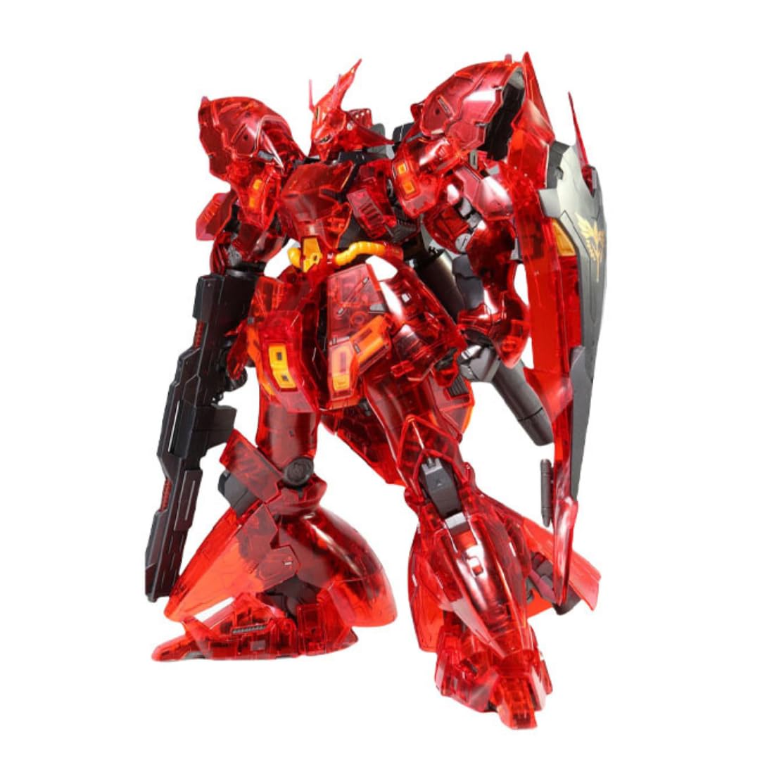 Bandai: Gunpla - MSN-04 Sazabi (Clear Color) Real Grade [RG] 1/144 Model Kit
