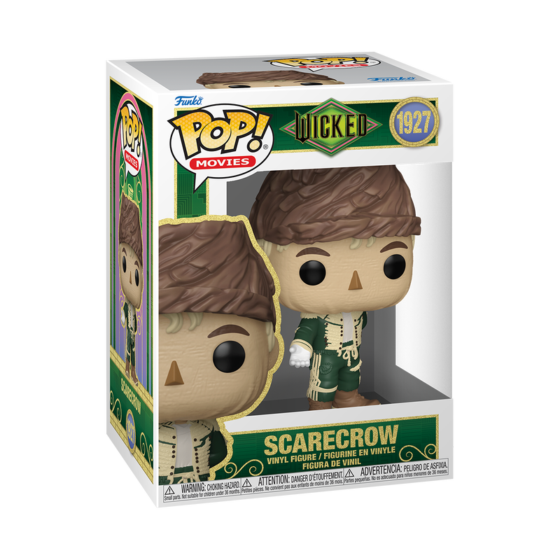 Funko Pop! Movies: Wicked For Good - Dorothy / Scarecrow / Elphaba with Grimmerie / Glinda (Blue Gown) / Glinda (Wedding Gown)