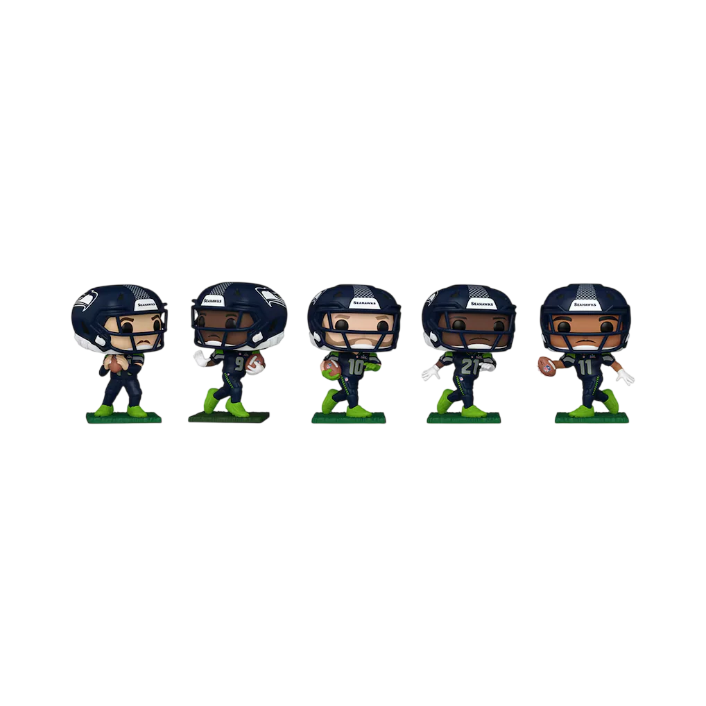 Funko Pop! Sports: NFL - Seattle Seahawks (Super Bowl LX Champions) 5pk [Funko Special Edition - Fanatics Exclusive] *PREORDER*