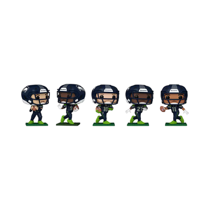 Funko Pop! Sports: NFL - Seattle Seahawks (Super Bowl LX Champions) 5pk [Funko Special Edition - Fanatics Exclusive] *PREORDER*