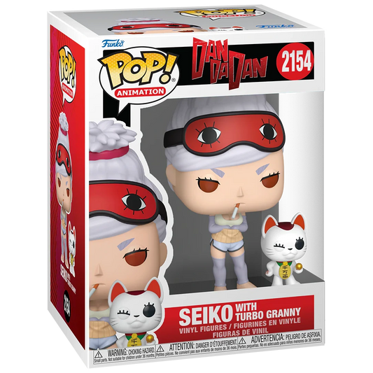 Funko Pop! Anime: Dandadan - Seiko with Turbo Granny #2154 [Funko Special Edition - Amazon Exclusive] *PREORDER*