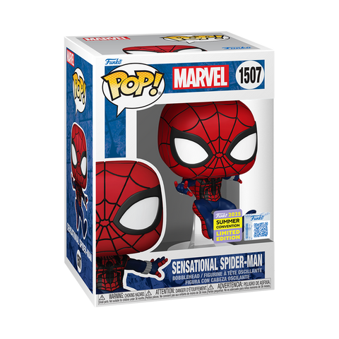Funko Pop! Marvel: Spider-Man - Sensational Spider-Man #1507 [2025 SDCC Summer Convention Exclusive] *PREORDER*
