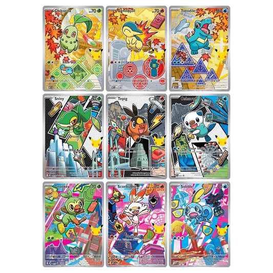 Pokemon TCG - First Partners Series 2 Single Cards / 3pc Set