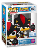 Funko Pop! Games: Sonic The Hedgehog - Shadow with Dark Chao (Flocked) #1151 [Funko Special Edition - Toy Temple Exclusive] *PREORDER*