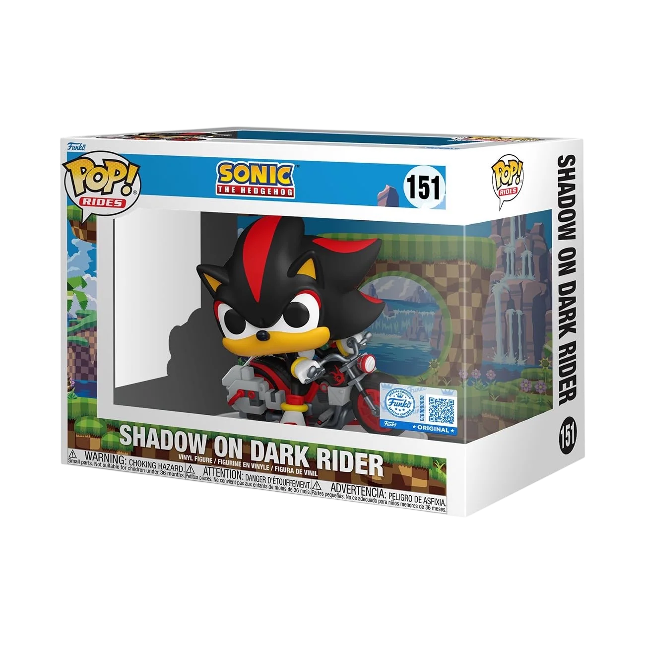 Funko Pop! Games: Sonic The Hedgehog - Shadow with Wings / Darkspine Sonic / Shadow On Dark Rider *PREORDER*