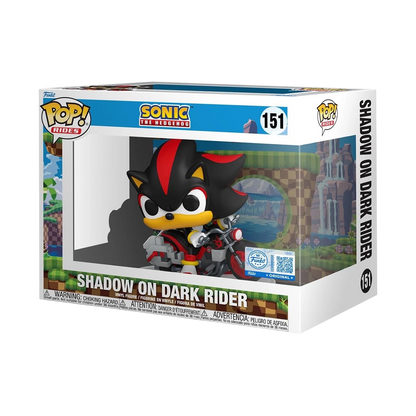 Funko Pop! Games: Sonic The Hedgehog - Shadow with Wings / Darkspine Sonic / Shadow On Dark Rider *PREORDER*