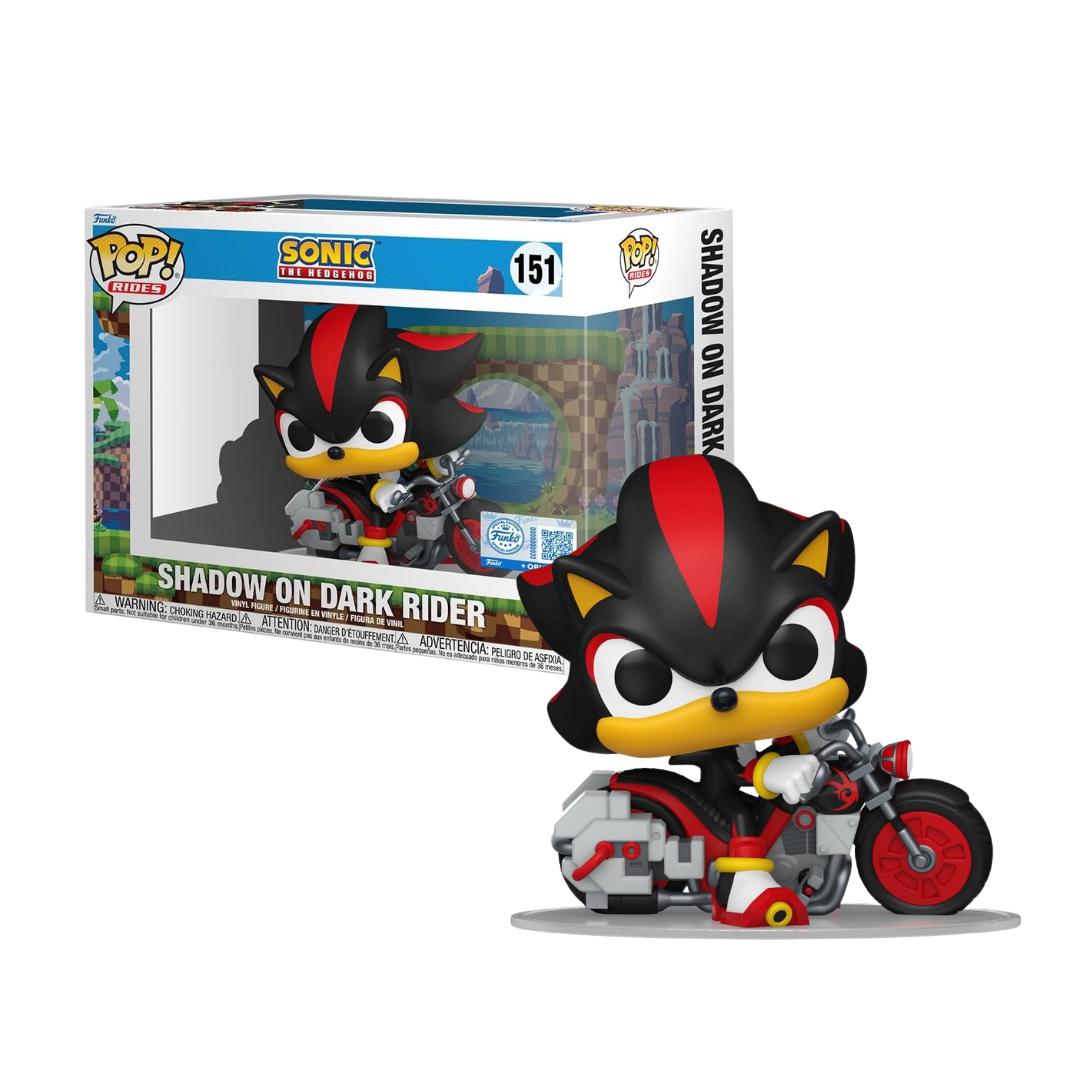 Funko Pop! Games: Sonic The Hedgehog - Shadow with Wings / Darkspine Sonic / Shadow On Dark Rider *PREORDER*