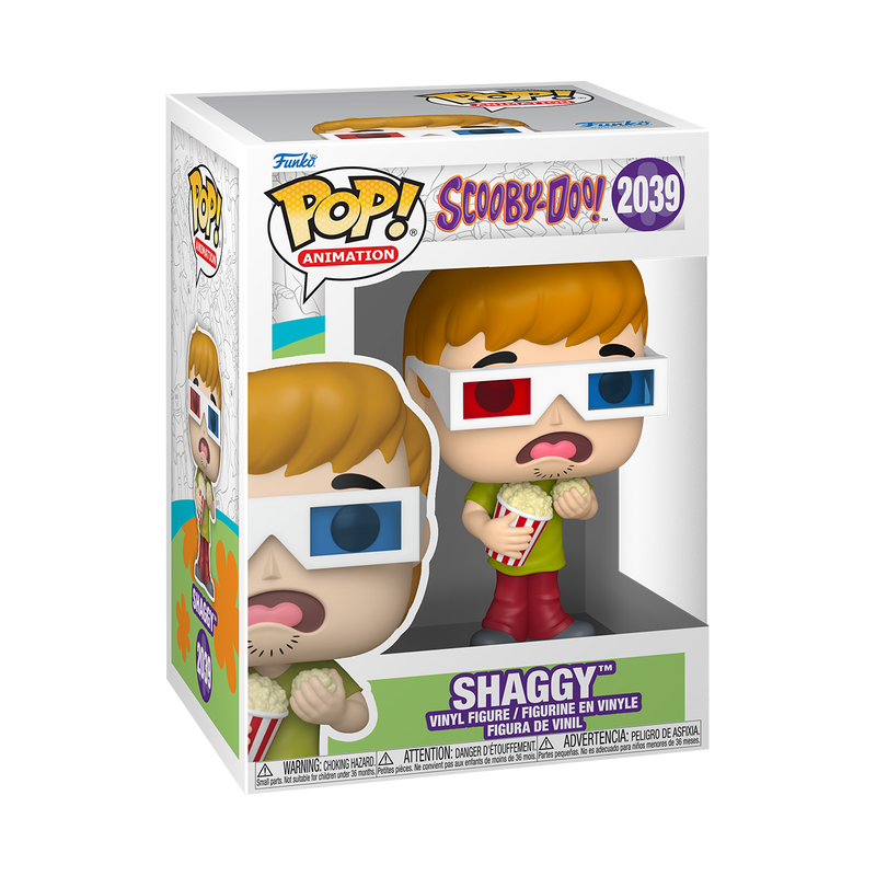 Funko Pop! Animation: Scooby Doo! - Shaggy (with 3D Glasses) / Scooby-Doo (with 3D Glasses)