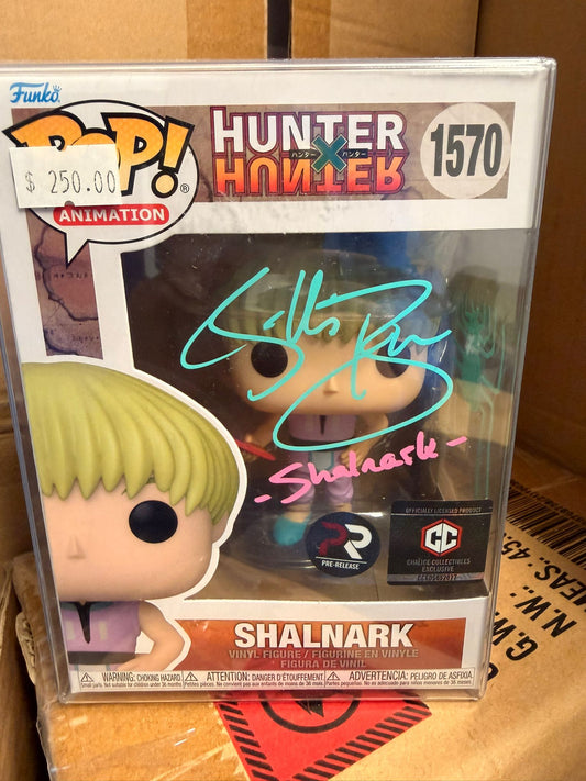Funko Pop! Anime: Hunter X Hunter - Shalnark #1570 [Chalice Collectibles - Pre-Release] SIGNED BY GRIFFIN BURNS