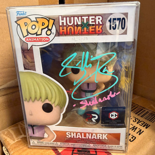 Funko Pop! Anime: Hunter X Hunter - Shalnark #1570 [Chalice Collectibles - Pre-Release] SIGNED BY GRIFFIN BURNS