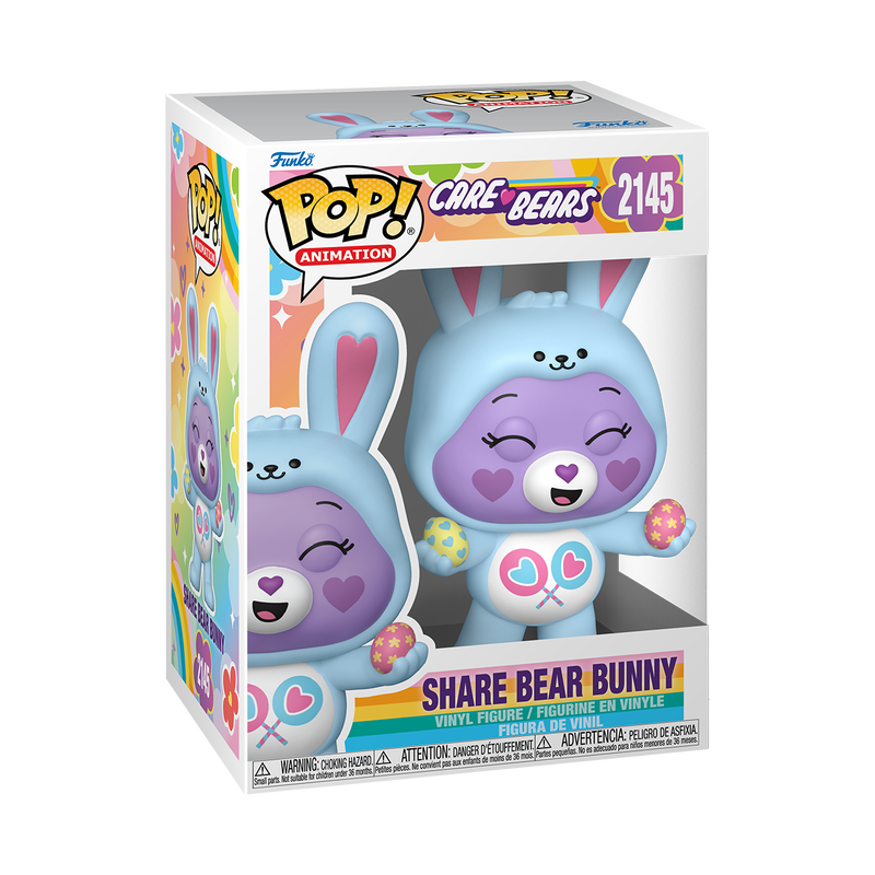 Funko Pop! Animation: Care Bears - Share Bear Bunny #2145