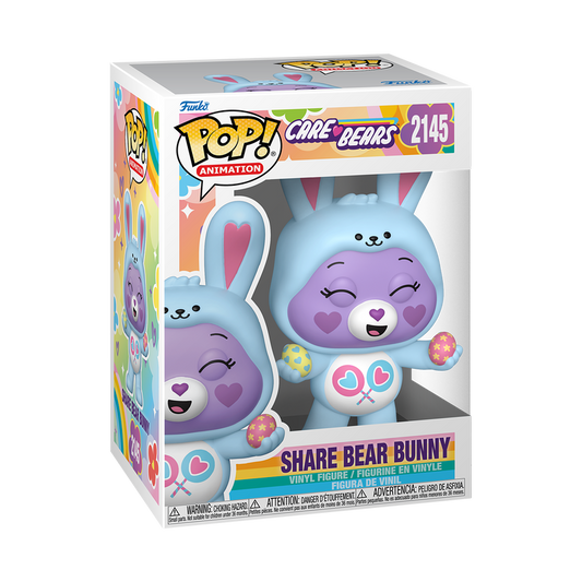 Funko Pop! Animation: Care Bears - Share Bear Bunny #2145