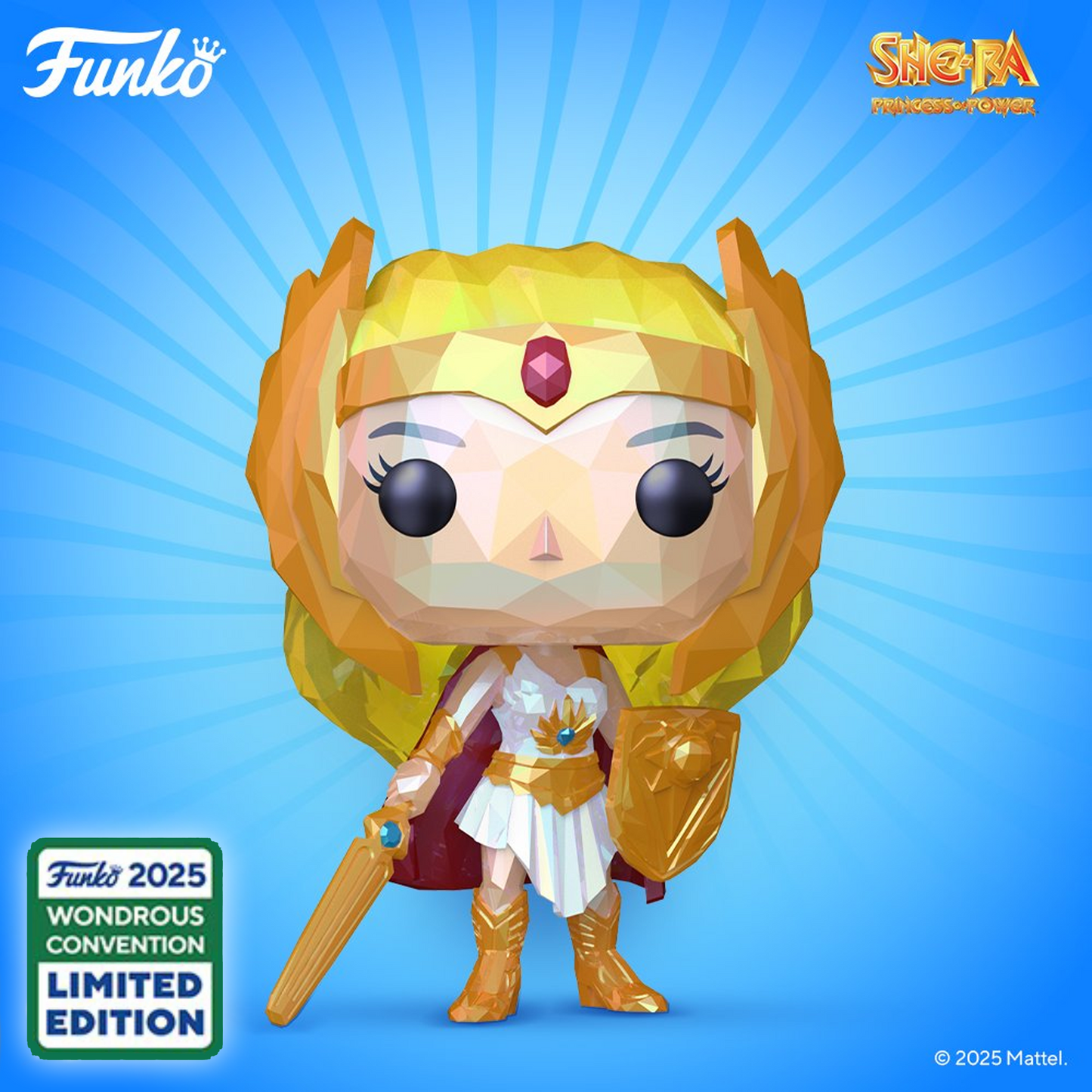 Funko Pop! She-Ra - She-Ra (Facet) [2025 Wondrous Convention Exclusive] *PREORDER*