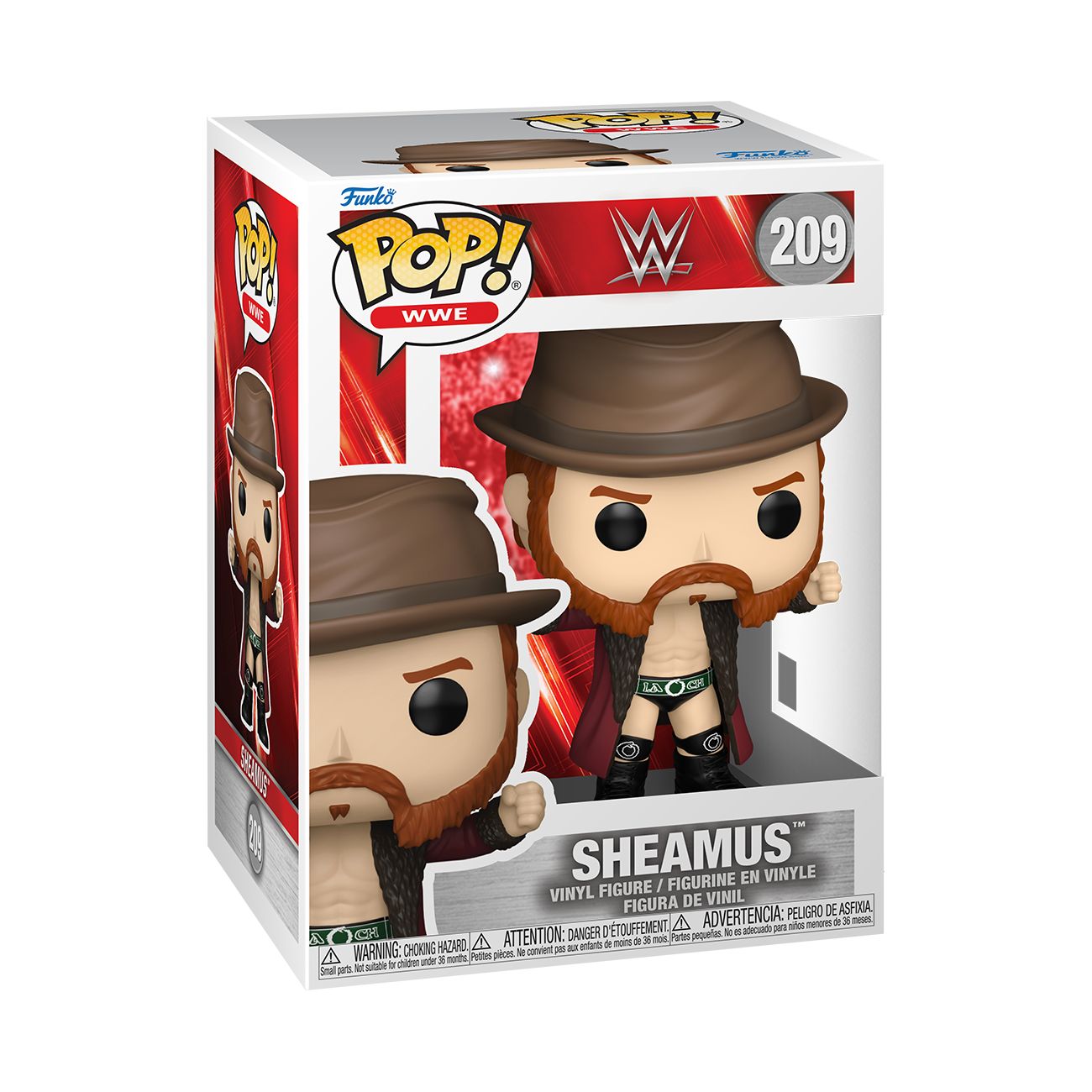 Funko Pop! Sports: WWE - AJ Styles / "Mr. Perfect" Curt Hennig / Sheamus / Solo Sikoa