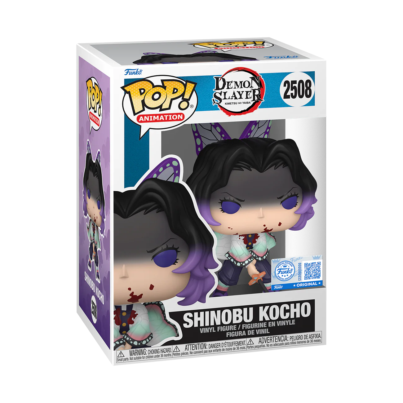 Funko Pop! Anime: Demon Slayer - Tanjiro / Zenitsu / Giyu / Shinobu / Akaza / Kaigaku / Shinobu [Exclusive] *PREORDER*