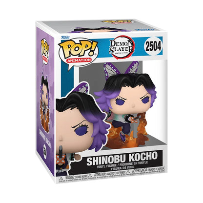 Funko Pop! Anime: Demon Slayer - Tanjiro / Zenitsu / Giyu / Shinobu / Akaza / Kaigaku / Shinobu [Exclusive] *PREORDER*