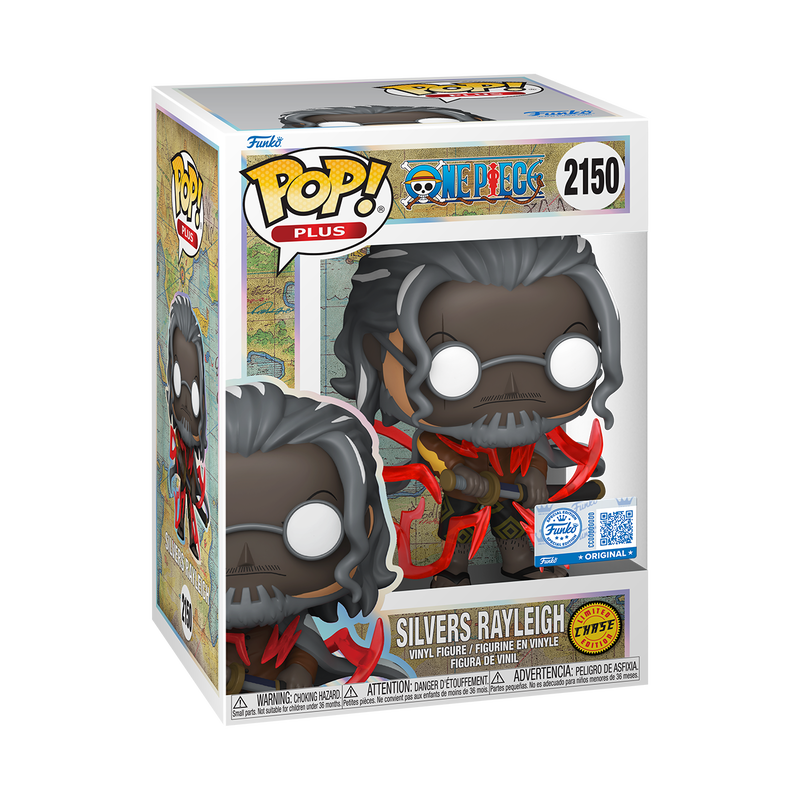 Funko Pop! Anime: One Piece - Plus! Silvers Rayleigh #2150 [Funko Special Edition]