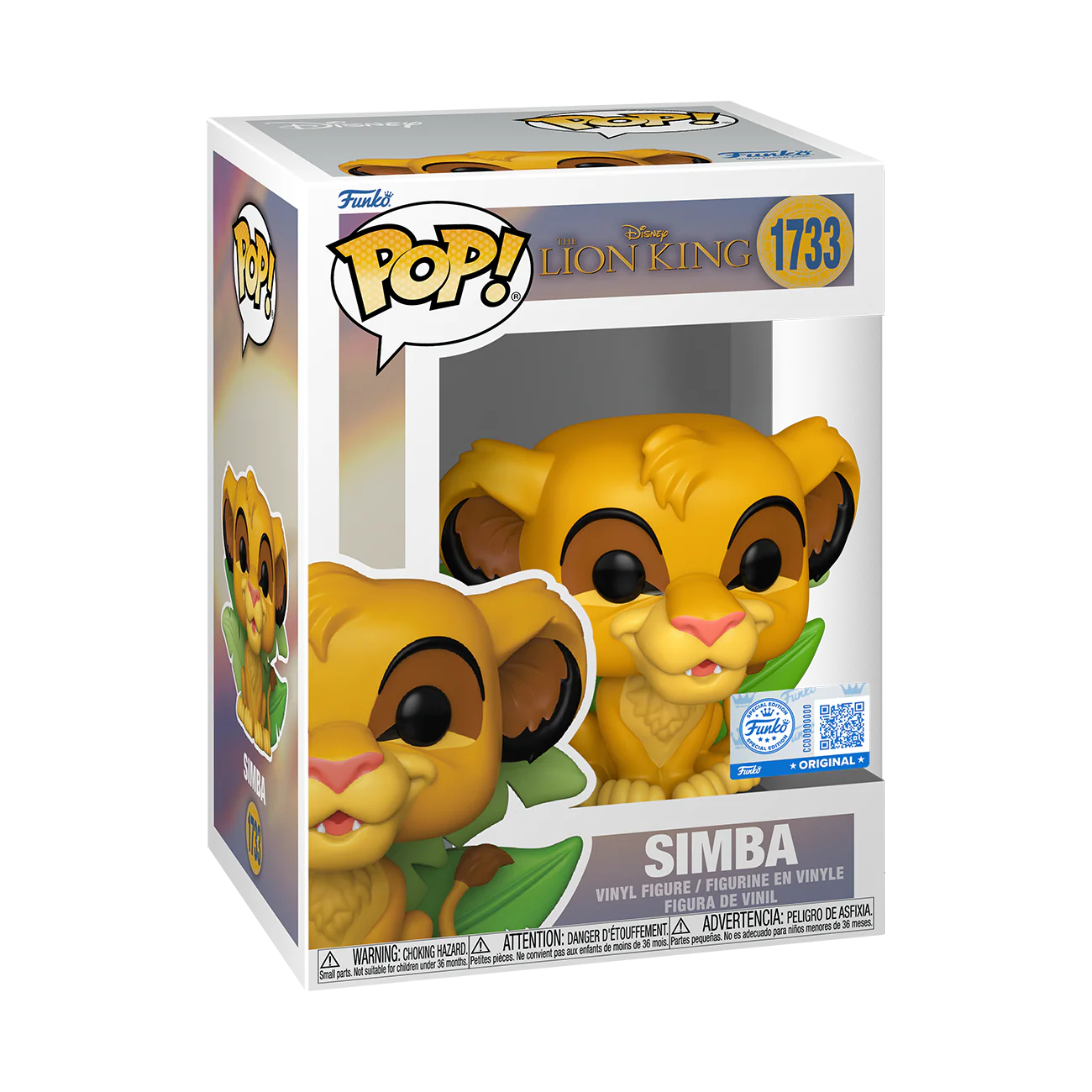 Funko Pop! Disney: The Lion King - Simba #1733 [Funko Special Edition - Specialty Series Exclusive]