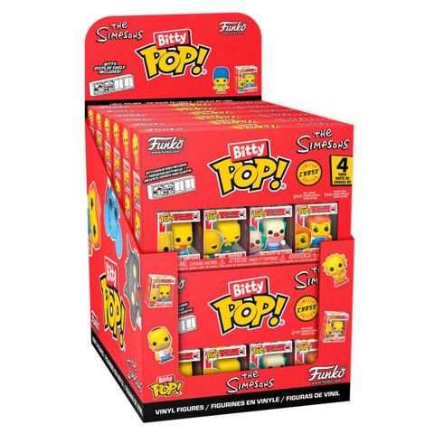 Funko Pop! Television: The Simpsons - Bitty Pop! 4pc Single Pack