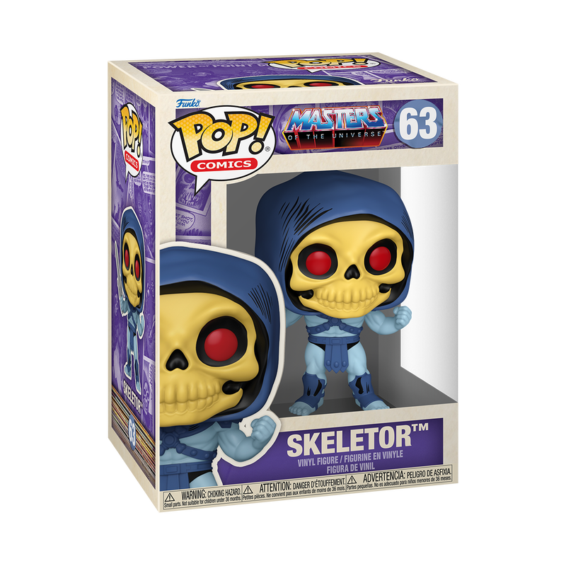Funko Pop! Comics: Masters Of The Universe - Prince Adam / Skeletor / Teela *PREORDER*