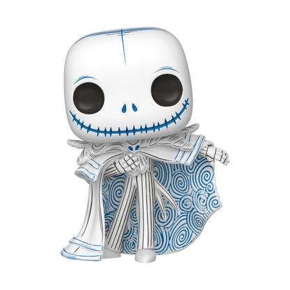 Funko Pop! Disney: The Nightmare Before Christmas (Sketched Deco) - Jack Skellington #1604 / Sally #1605 *PREORDER*