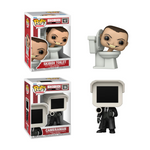 Funko Pop! Animation: Skibidi Toilet - Skibidi Toilet #1957 / Camera Man #1956