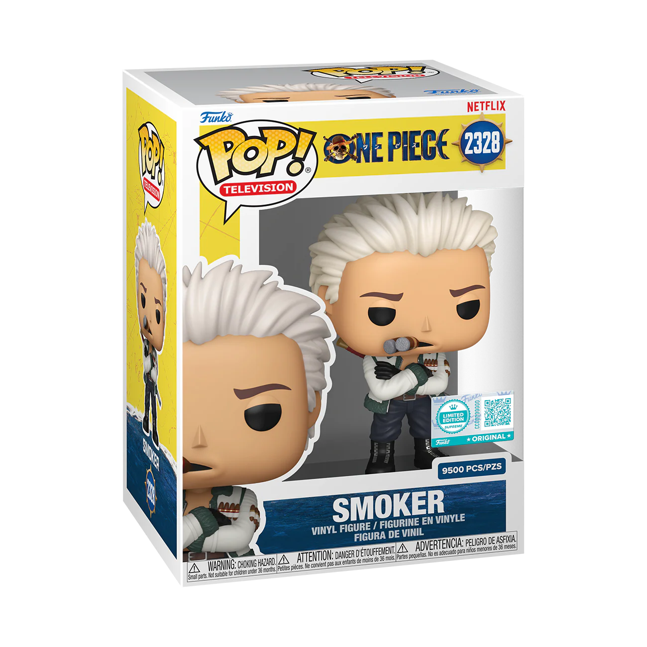 Funko Pop! Anime: One Piece (Live Action) - Smoker #2328 [Funko Limited Edition - 9,500pcs] *PREORDER*