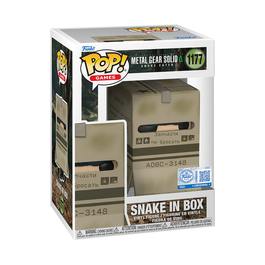 Funko Pop! Games: Metal Gear Solid Snake Eater - Snake In Box #1177 [Funko Special Edition - GameStop Exclusive]
