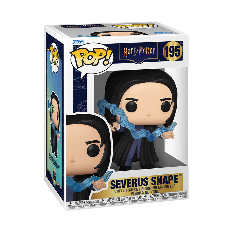 Funko Pop! Movies: Harry Potter - Harry Potter / Neville Longbottom / Serverus Snape with Patronus / Aberforth Dumbledore / Ariana Dumbledore / Griphook / Helena Ravenclaw (Translucent Blue - GITD) *PREORDER*