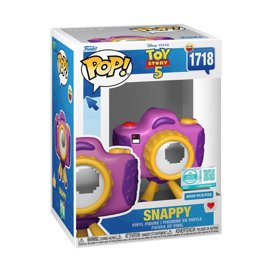 Funko Pop! Disney Pixar: Toy Story 5 - Snappy #1718 [Funko Limited Edition - 9,500pcs] *PREORDER*