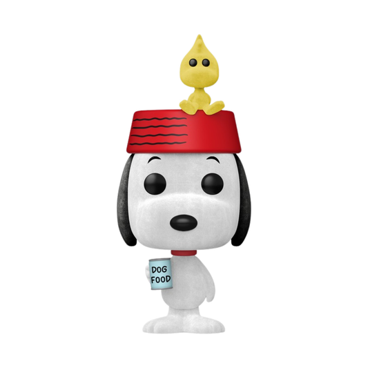 Funko Pop! Animation: Peanuts - Snoopy & Woodstock (Flocked) #2096 [MyPops Canada Exclusive] *PREORDER*