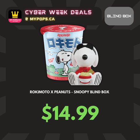 *CYBER WEEK* Rokimoto: Peanuts - Snoopy Series Blind Box