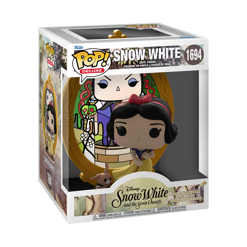 Funko Pop! Disney: Princesses (Stained Glass) - Deluxe 6" Aurora / Snow White / Ariel *PREORDER*